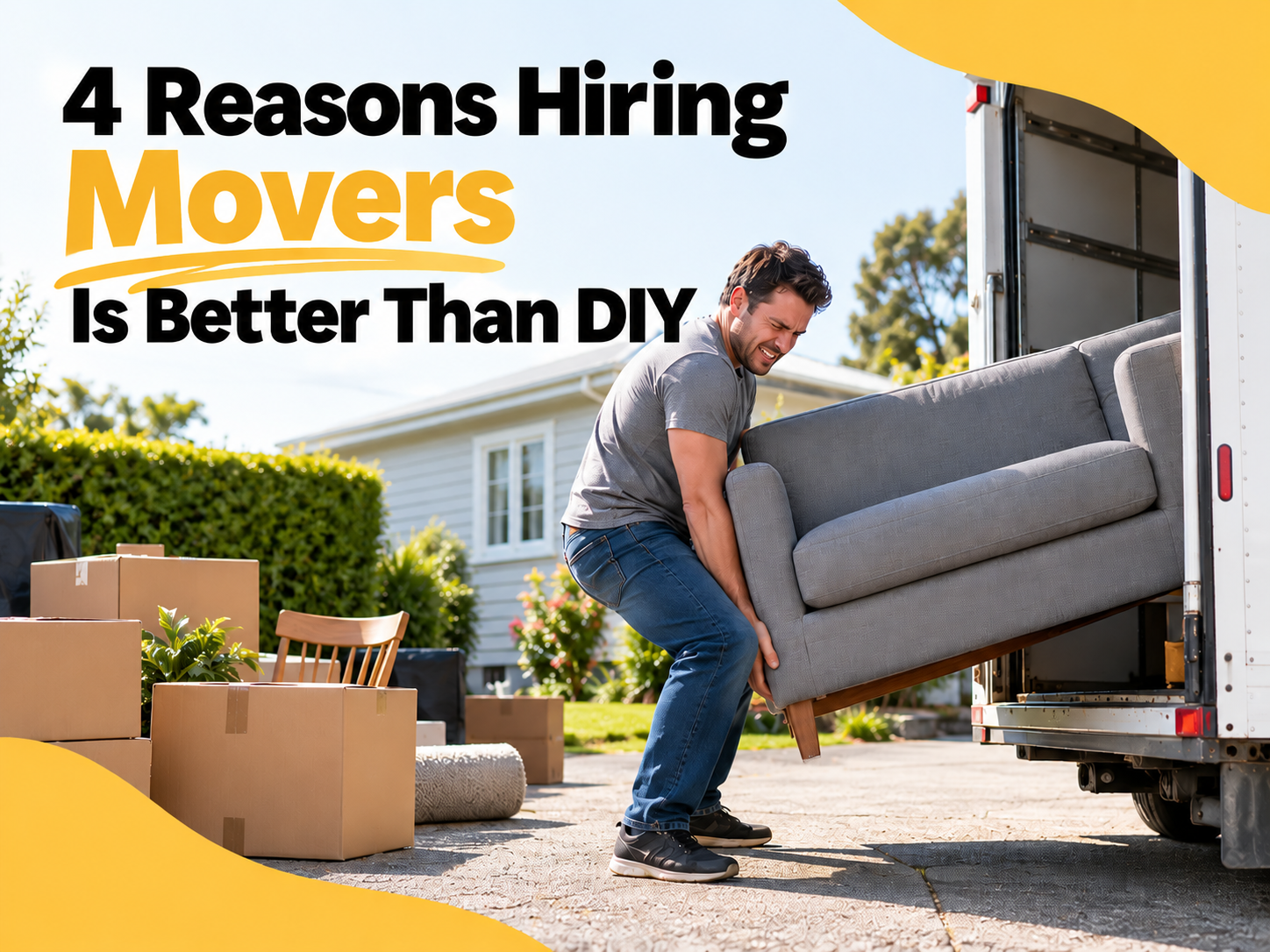 4 Reasons why Paying for Movers is Better than DIY
